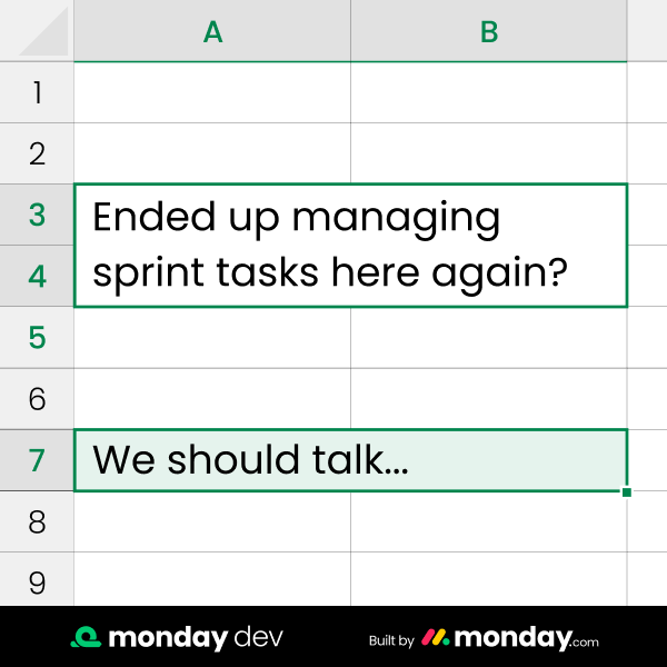 Hiding sprint troubles under the (spread) sheets?